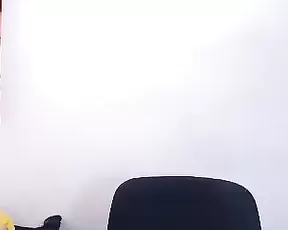 A silky haired babe is naked while sucking cock