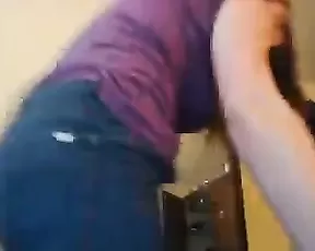 Blonde gal gets her anal busted