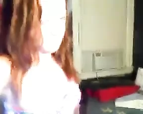 Sweet girl is showing off her body