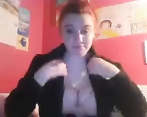 My tattooed BBW girl dildoing
