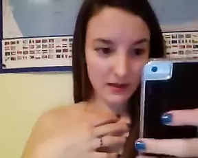 Readhead gets sperm on her face!