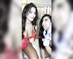 Lana Rhoades lesbian xxx dildo & ass licking snapchat premium live porn live sex 1