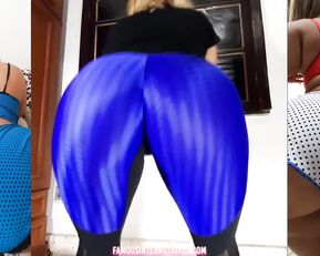 aline escobar showing her massive ass chat leaked video