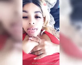 KAYLINDA red bodysuit tease chat live porn live sex