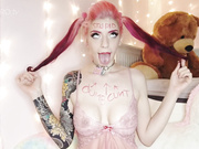 PuppyGirlfriend Dumb ahegao deepthroat fingering