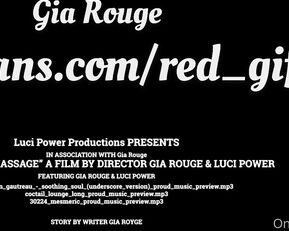 gia_free Hot Lesbian Massage with Gia Rouge Luci Power (Swipe rig show chat live porn