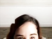 Dulce Maria POV sucking a toy snapchat premium live porn live sex 1