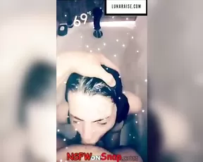 Luna Raise bathtub POV blowjob snapchat premium live porn live sex 1