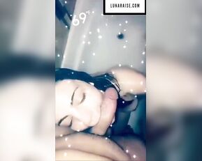 Luna Raise bathtub POV blowjob snapchat premium live porn live sex 1