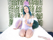 Jewelz Blu masturbating with hitachi vibrator chat live porn live sex