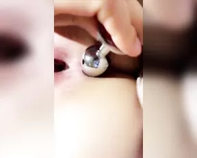 Cute Azian anal plug pussy masturbation live porn live sex