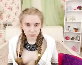 Busty blonde is having some fun