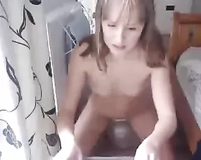 Naughty couple fucks outdoors