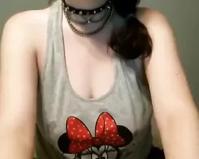 Stiff and ready for her holes