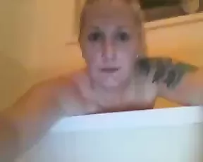 Sperming the redhead slut on the face