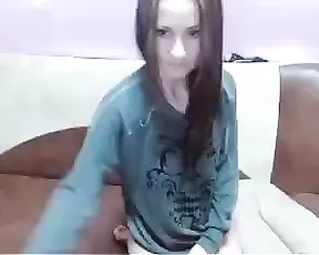 On all fours and sucking a hard