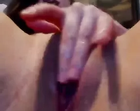 Pretty blonde wife suck cock like a candy bar when parents leave house,damn!