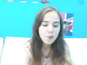 chubby girl on webcam