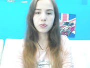 chubby girl on webcam