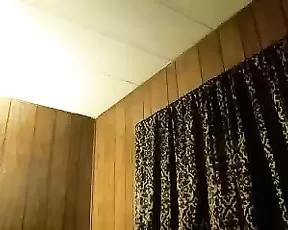 Babe sits down on a big dick