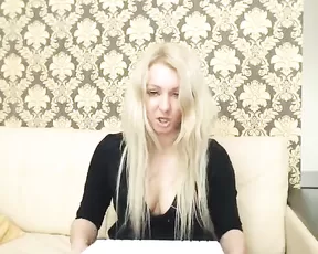 My sexy ex is showing off for webcam