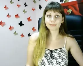 Blonde is giving a blow job