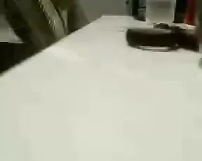 Busty chick dances topless for us