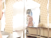 Cinnabelle talks in front of the webcam