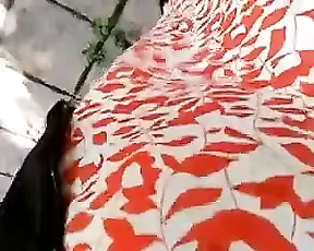 Dick between her boobs