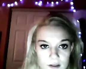 Blonde loves to show off