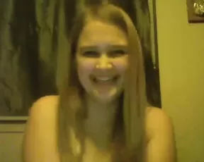 Adorable BBW webcam babe fingering