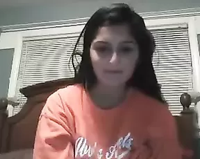 Sexy teen GF masturbating