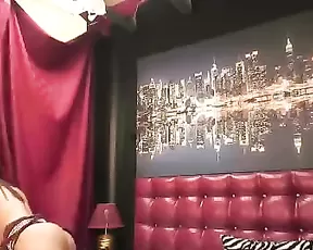 Fucked by a machine from behind