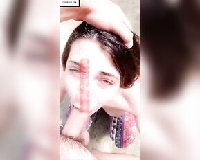 Luna Raise outdoor giving head snapchat premium porn live sex