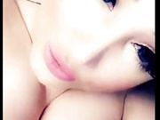 Sexi Barbie naked teasing on bed snapchat premium porn live sex