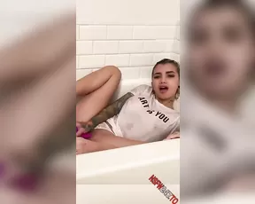 Agata Ruiz bathtub masturbation snapchat premium porn live sex