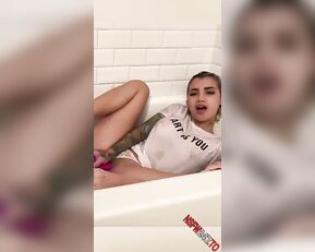 Agata Ruiz bathtub masturbation snapchat premium porn live sex