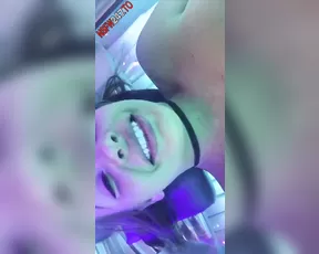 Allison Parker tanning & playing snapchat premium 2020/03/05 porn live sex