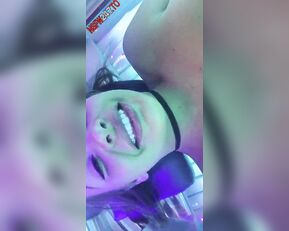 Allison Parker tanning & playing snapchat premium 2020/03/05 porn live sex
