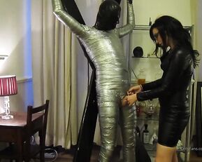 megarafurie MUMMIFICATION DUCT TAPE (FULL) With his body encased Adult Webcams chat for free porn