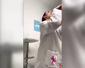 Reya Sunshine BTS preview of one of me treating a recent patient porn live sex