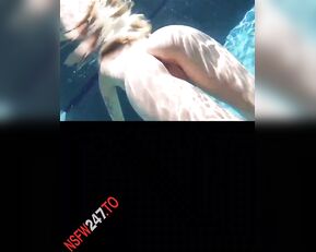 Heidi Grey swimming pool tease snapchat premium porn live sex