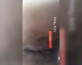 Lola Tessa close up booty view snapchat premium porn live sex
