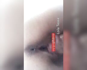 Lola Tessa close up booty view snapchat premium porn live sex