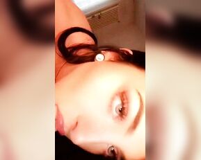 Celine Centino pink dildo show on bed snapchat premium porn live sex