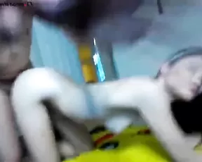 Sexy bunny is massaging her pussy