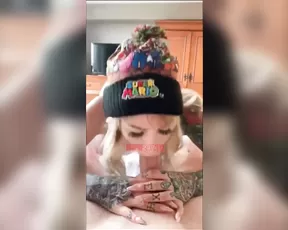 Princess Pineapple footjob & blowjob snapchat premium porn live sex