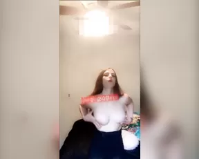 Luna Raise boobs flashing & twerking snapchat premium porn live sex