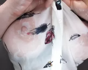 Mila Volker - Oily Boobs Worship And Bouncing