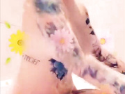 Cortana Blue bathtub snapchat premium porn live sex